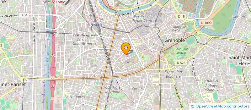 localisation de l'entreprise SARL L'ILE MAURICE  GRENOBLE
