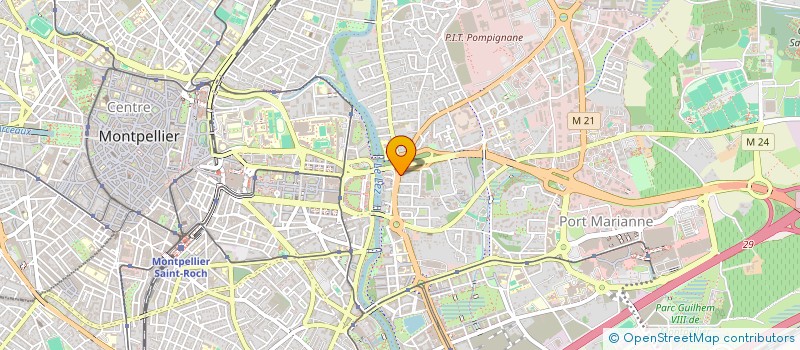 localisation de l'entreprise SARL L'IMMOBILIA à MONTPELLIER