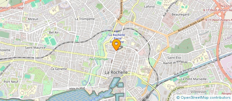 localisation de l'entreprise SARL L'IMMOBILIER ROCHELAIS  LA ROCHELLE