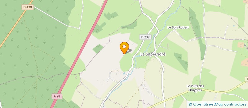 localisation de l'entreprise SARL L'IMMOBILIERE DES 4 ACACIAS à LE SAP-ANDRE