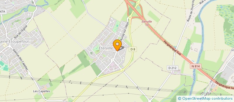 localisation de l'entreprise SARL L'INTENDANCE à ETERVILLE