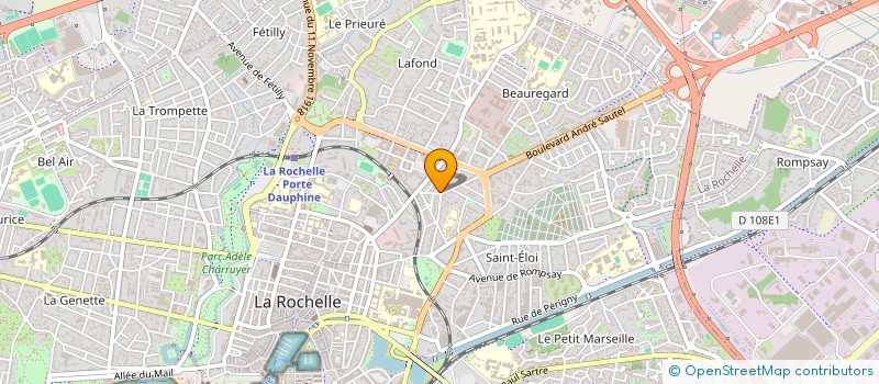 localisation de l'entreprise SARL L'INTIME CONVICTION  LA ROCHELLE