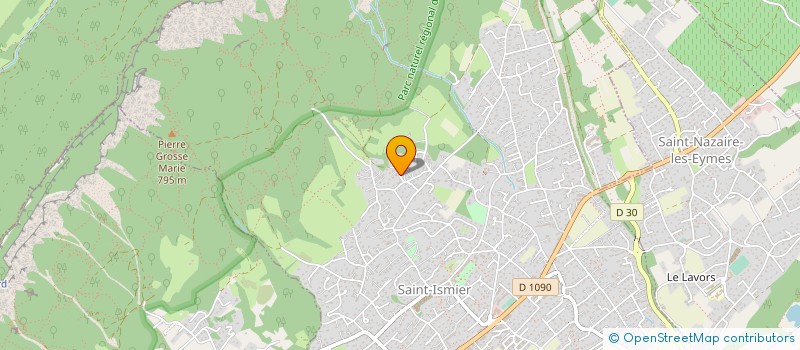 localisation de l'entreprise SARL L ISMERUSIENNE à SAINT-ISMIER