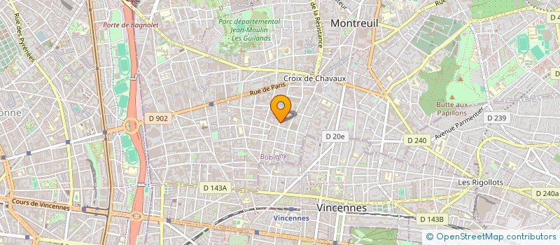 localisation de l'entreprise SARL L' LOVE ASIAN à MONTREUIL