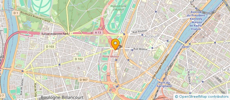 localisation de l'entreprise SARL L M  PARIS