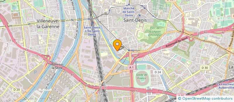 localisation de l'entreprise SARL L.M.C.A  SAINT-DENIS