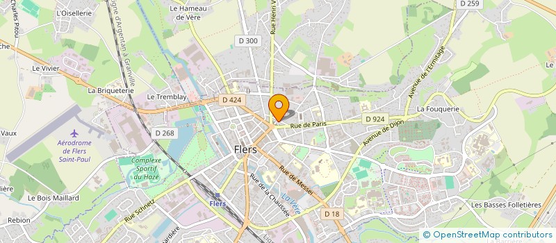localisation de l'entreprise SARL L'OASIS à FLERS