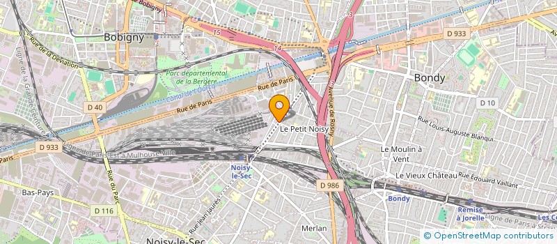 localisation de l'entreprise SARL L' OASIS à NOISY-LE-SEC