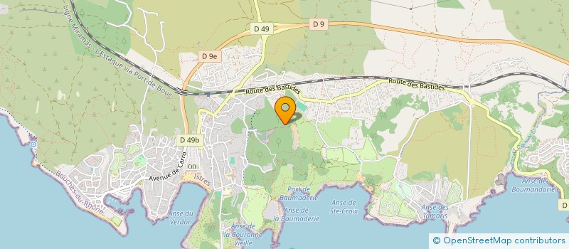 localisation de l'entreprise SARL L'OCTOPUSSY à MARTIGUES