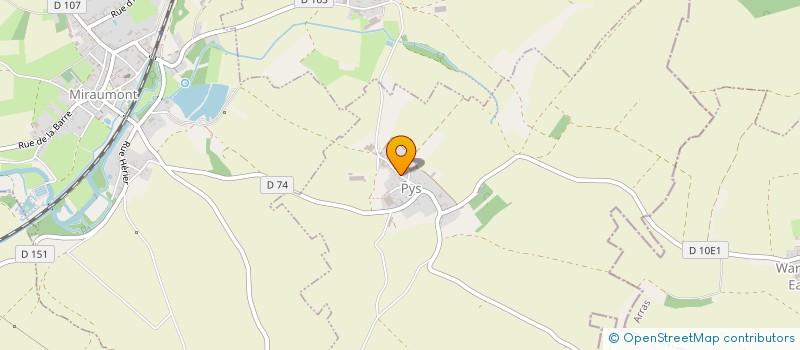 localisation de l'entreprise SARL L'OEUF DU COQUELICOT  PYS