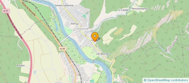 localisation de l'entreprise SARL L'OLIVERAIE  VOLONNE