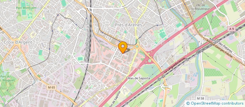 localisation de l'entreprise SARL L'OLYMPIA à MONTPELLIER