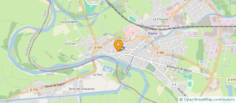 localisation de l'entreprise SARL L'ON OFF à DIGOIN