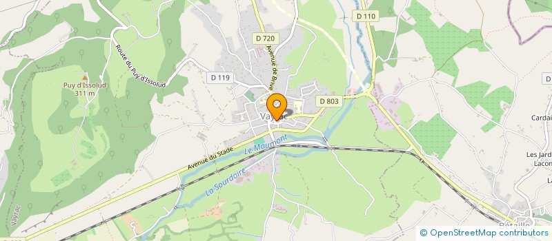 localisation de l'entreprise SARL L OPPIDUM à VAYRAC