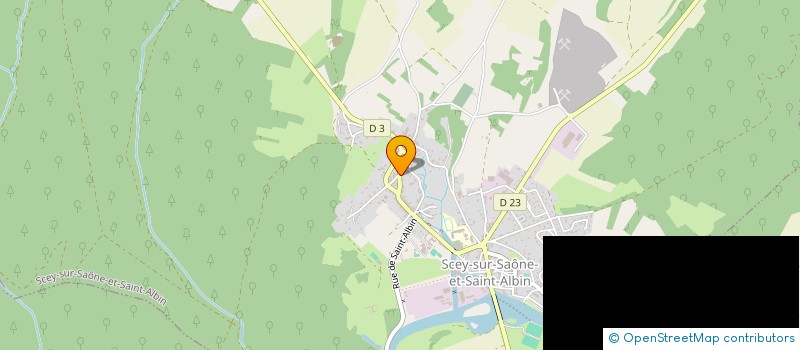 localisation de l'entreprise SARL L ORANGER  TRAVES