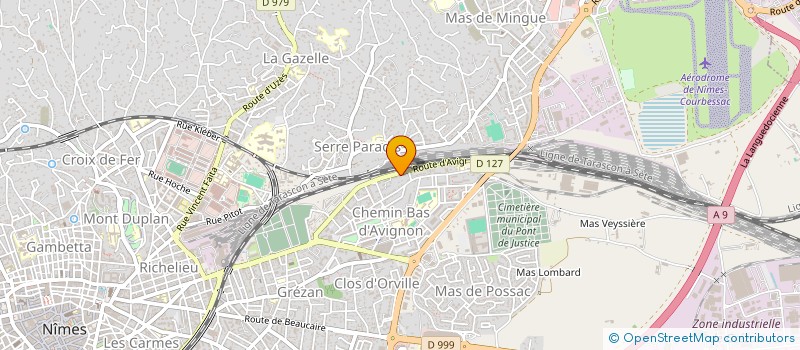 localisation de l'entreprise SARL L'ORANGERAIE à NIMES