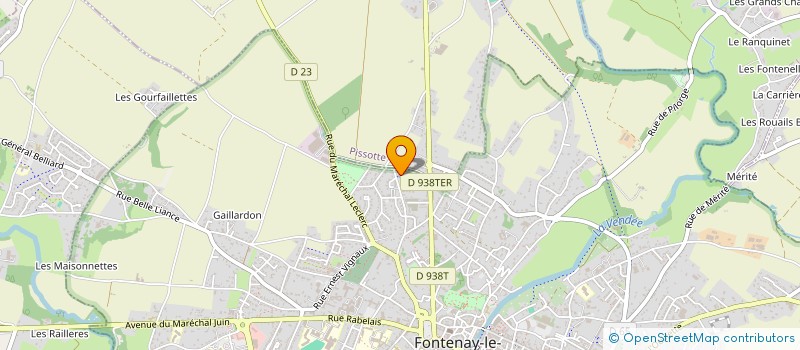 localisation de l'entreprise SARL L'ORCHIDEE à FONTENAY-LE-COMTE