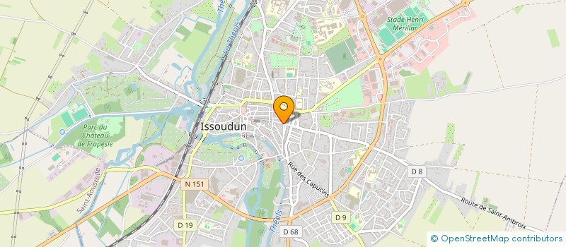 localisation de l'entreprise SARL L'ORIENT à ISSOUDUN