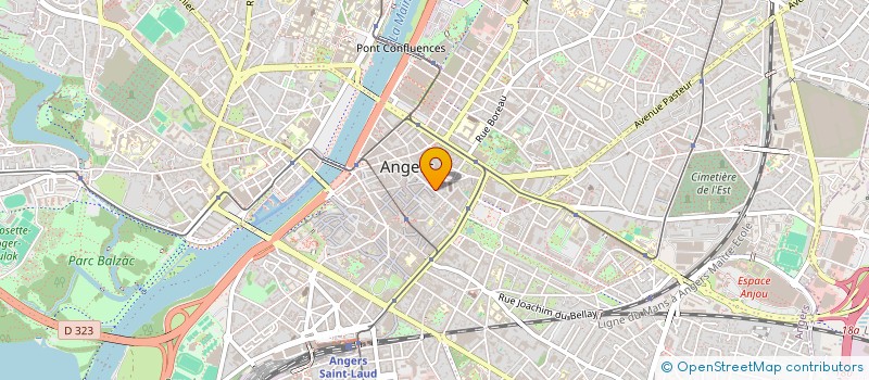 localisation de l'entreprise SARL L' ORIENTAL à ANGERS