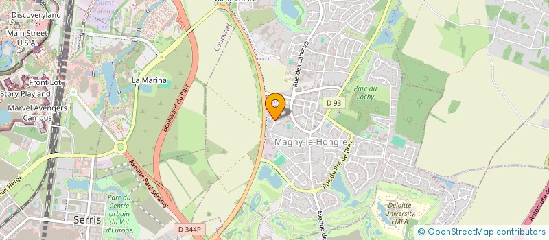 localisation de l'entreprise SARL L'OURIKA  MAGNY-LE-HONGRE