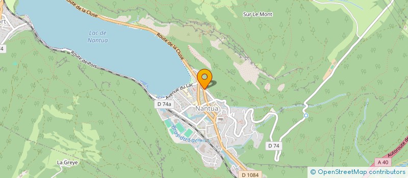 localisation de l'entreprise SARL L P à NANTUA