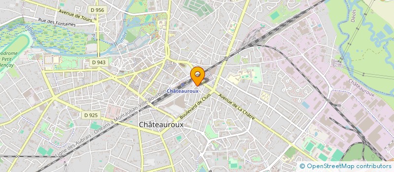 localisation de l'entreprise SARL L.P. AUTOMOBILES à CHATEAUROUX