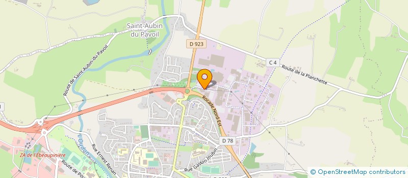 localisation de l'entreprise SARL L.P. LOCATION à SEGRE-EN-ANJOU BLEU