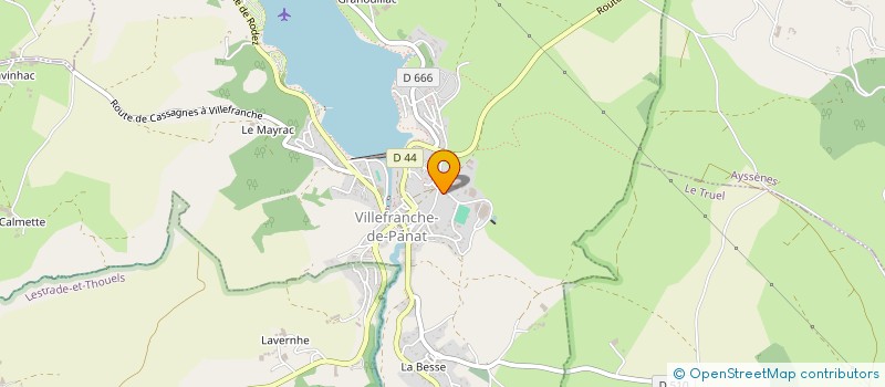 localisation de l'entreprise SARL L.S CAZOTTES TRANSPORT & NEGOCE à VILLEFRANCHE-DE-PANAT