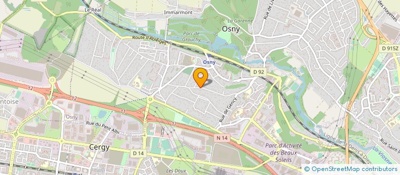 localisation de l'entreprise SARL L.S.T.P  OSNY