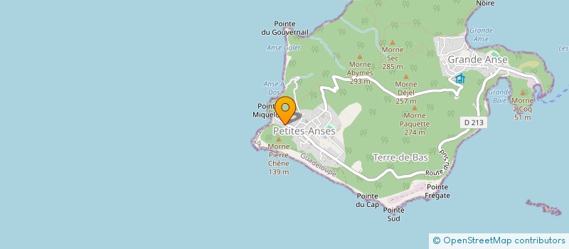 localisation de l'entreprise SARL L.S.V.P. LES SAINTES VOYAGE PLAISIR à TERRE-DE-BAS