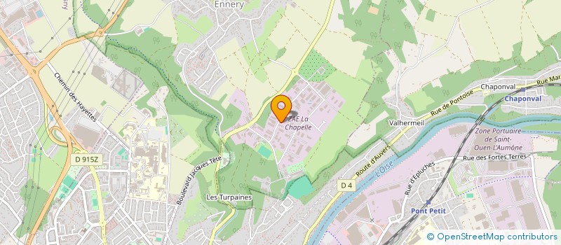 localisation de l'entreprise SARL L.T.T.P. à FREJUS