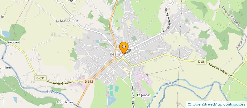 localisation de l'entreprise SARL L.TRIO  REALMONT