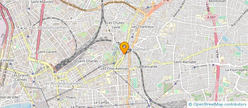 localisation de l'entreprise SARL L.U.D.O à MARSEILLE