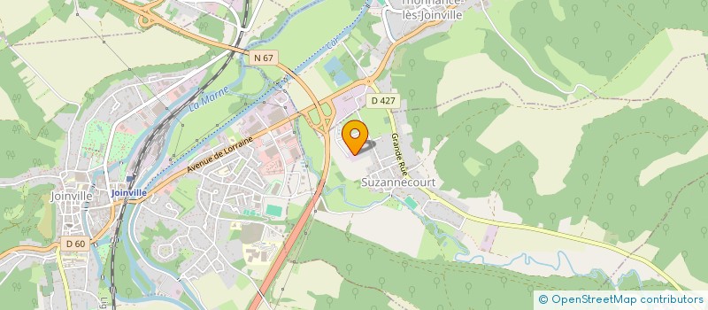 localisation de l'entreprise SARL L.V.B.T.P. à SUZANNECOURT