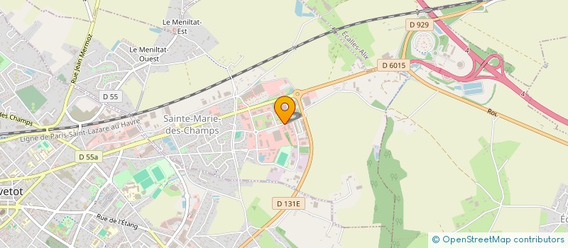 localisation de l'entreprise SARL L.Y.S. à SAINTE-MARIE-DES-CHAMPS