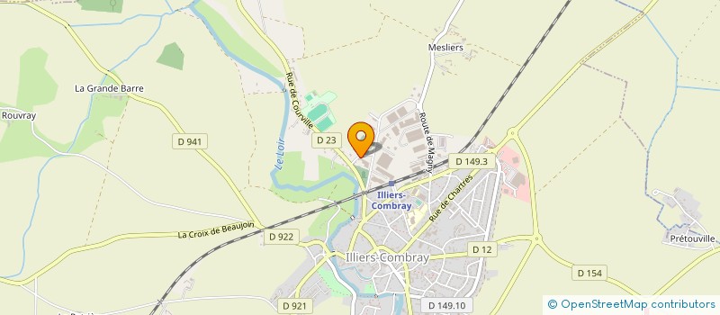 localisation de l'entreprise SARL L2H MET.AL. à ILLIERS-COMBRAY