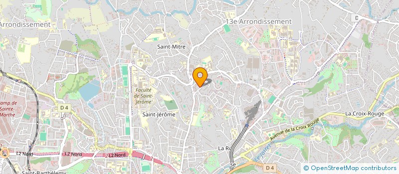 localisation de l'entreprise SARL LA BARAKA à MARSEILLE
