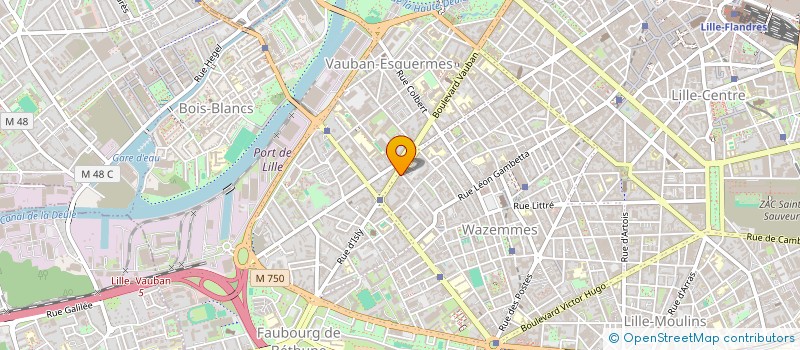localisation de l'entreprise SARL LA BARONNIE à LILLE