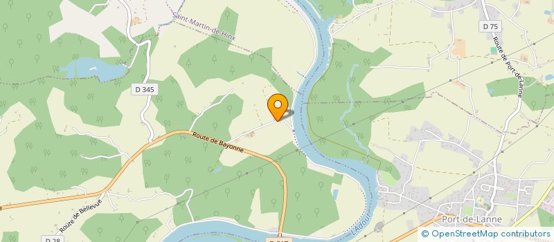 localisation de l'entreprise SARL LA BARTHOTE  SAINTE-MARIE-DE-GOSSE