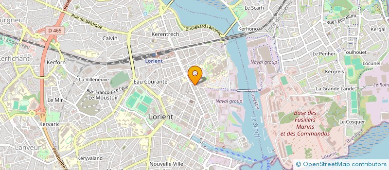 localisation de l'entreprise SARL LA BELLE EPOQUE  LORIENT