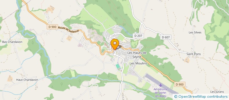 localisation de l'entreprise SARL LA BERGERIE  SEYNE