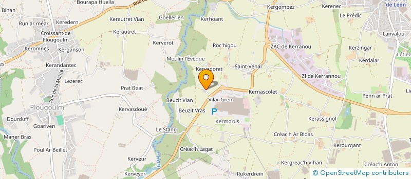 localisation de l'entreprise SARL LA BEUVRONNE à SAINT-POL-DE-LEON