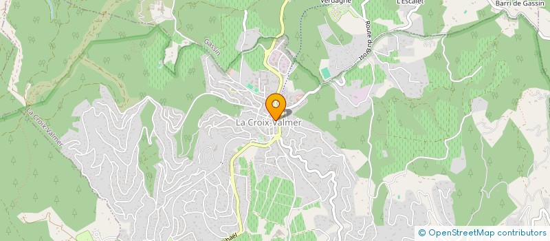 localisation de l'entreprise SARL LA BIENVENUE à LA CROIX-VALMER