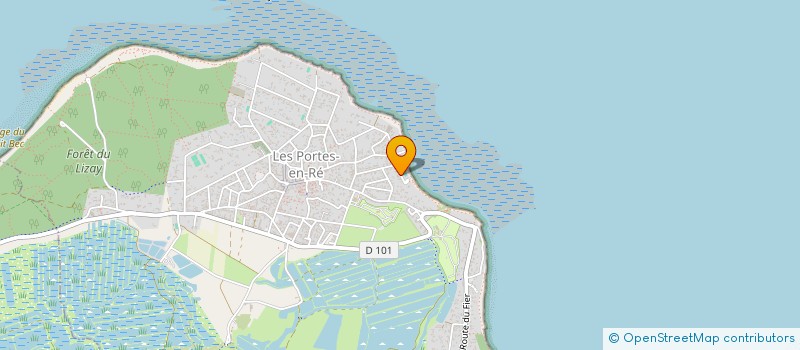localisation de l'entreprise SARL LA BOGUETTE  LES PORTES-EN-RE