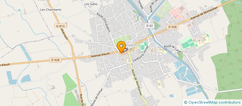 localisation de l'entreprise SARL LA BOITE A FRUITS - 3AJFN  MONTECH