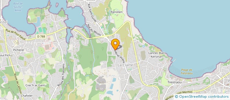 localisation de l'entreprise SARL LA BONNE AUBERGE à PERROS-GUIREC