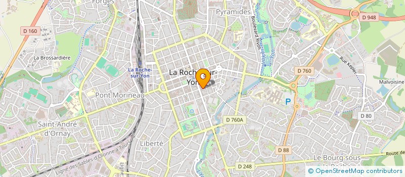 localisation de l'entreprise SARL LA BONNE BOUFFE à LA ROCHE-SUR-YON
