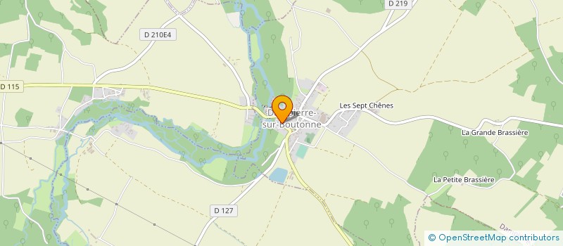 localisation de l'entreprise SARL LA BONNE ETAPE  DAMPIERRE-SUR-BOUTONNE