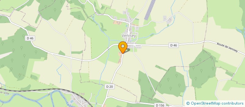 localisation de l'entreprise SARL LA BONNE FOURNEE  GEVIGNEY-ET-MERCEY