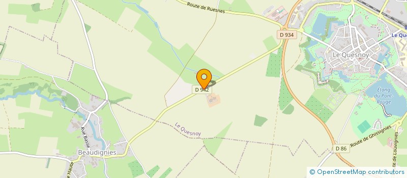 localisation de l'entreprise SARL LA BONNE PECHE à LE QUESNOY